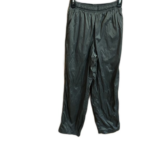 Nike Lined‎ Jogging Pants Gray with Zipper Legs - Picture 1 of 13